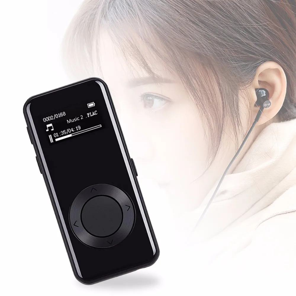 

BENJIE K3 Alloy HIFI MP3 Player 8GB Voice Recorder MP3 Music Player lossless mini Portable Audio Player With FM Radio Ebook