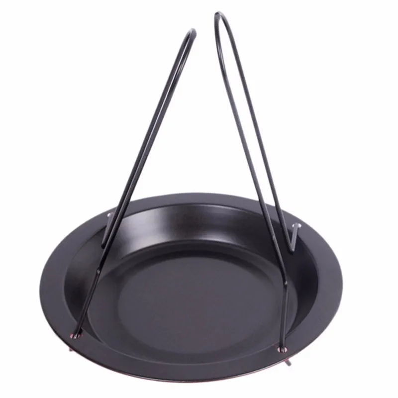 Upright Vertical Chicken Roasting Poultry Bbq Roaster Tray Rack Bowl Pans For Bbq Party Grilled Chicken Dish (5)