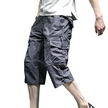 Прямая ; г.; новые летние Для мужчин грузовые шорты хлопок Топ Дизайн Камуфляж Военная Рубашки домашние Homme M-3XL CYG376