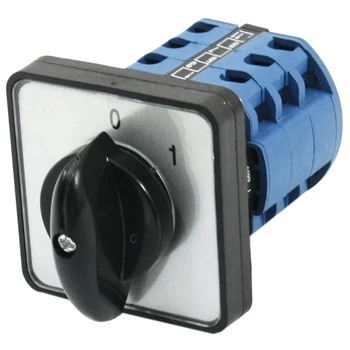 

Square Panel Mounting 2-Position 3-Phase Rotary Changeover Switch CA10