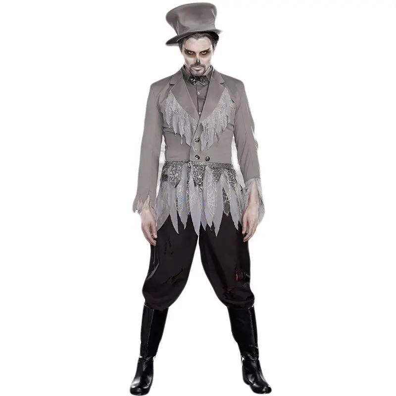 Halloween Cosplay Party Men Ghost Costume Halloween Fancy Dress Adult