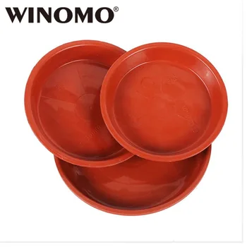

WINOMO 10pcs 15.5x15.5x1.5cm Plastic Flowerpot Drip Tray Flower Plant Pot Saucer for Fleshiness Planter Garden Balcony