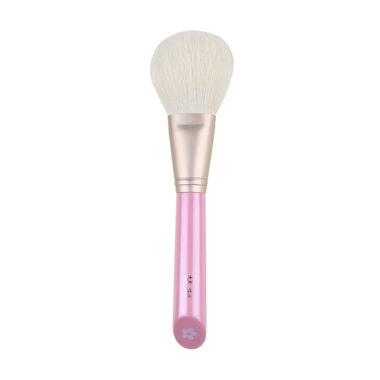 

D01 Professional Makeup Brushes Soft Sokouhou Goat Hair Face Powder Brush Pink Handle pincel maquiagem Make Up Brush