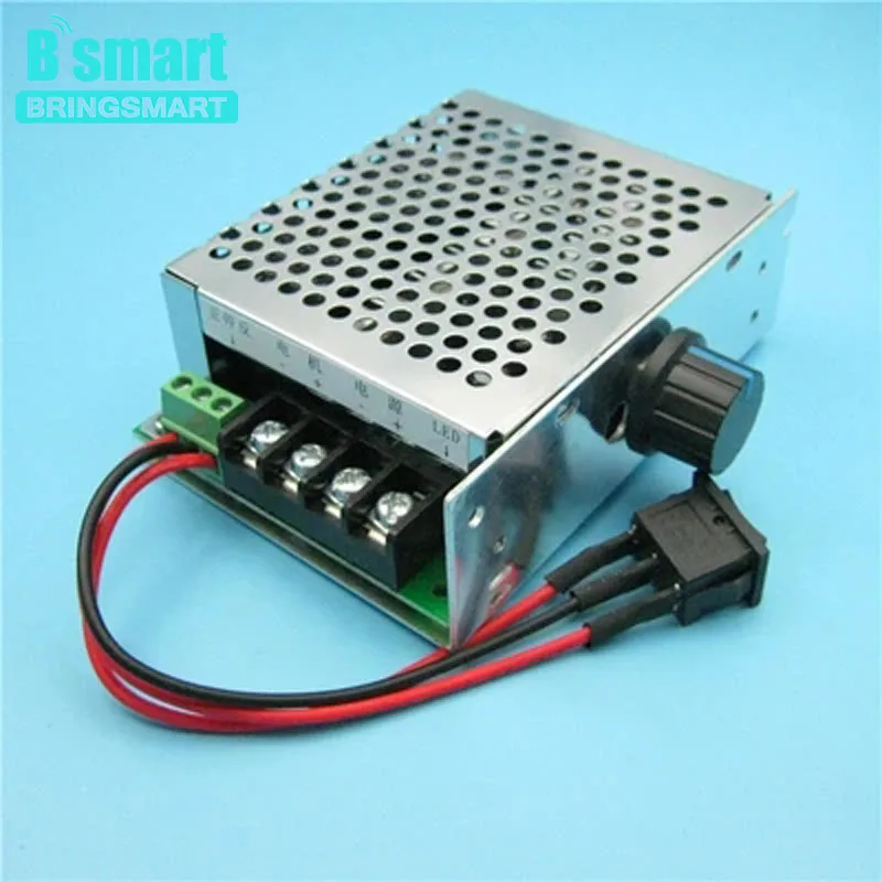 

Bringsmart Wholesale PWM DC Motor Speed Controller 40A 12V 24V 36V 48V Positive Inversion Switch Controller