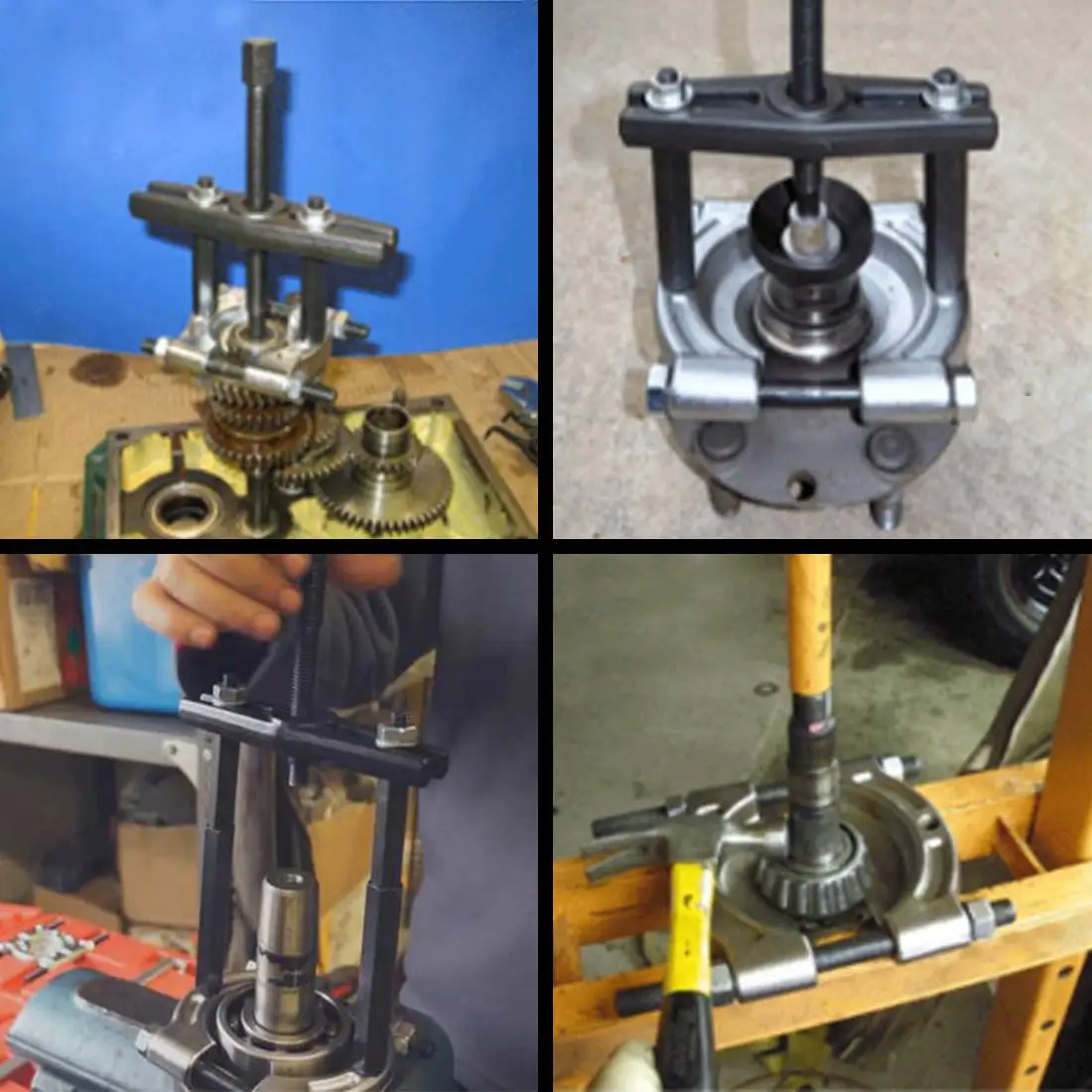 Mr Cartool 9 шт. мини подшипник съёмник сепаратора Набор 30 50 мм Выдвижной челюсти