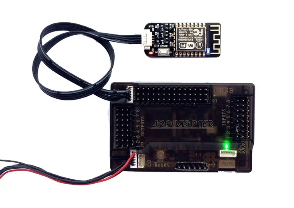 Беспроводной Wi-Fi модуль ESP8266 управление полетом заменить 3DR радио Телеметрия для APM Pixhawk поддержка ПК телефон RCmall FZ3181