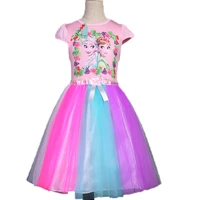 2016-kids-girl-cartoon-dress-Spring-Girl-Short-sleeve-Dresses-My-girls-princess-For-Little-Pony
