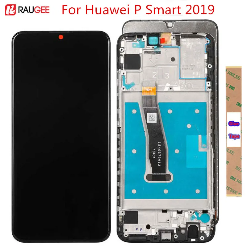 Raugee экран для huawei P Smart 2019 ЖК дисплей кодирующий преобразователь сенсорного
