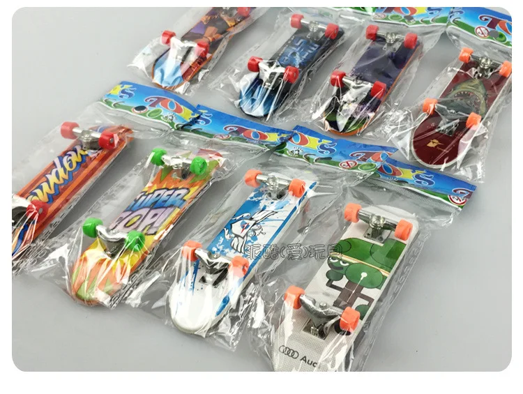 Разноцветная доска для пальцев забавная пальчиковая игрушка для скейтборда s Обучающие инструменты мини игрушка для скейтборда детей