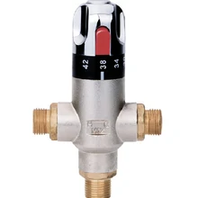 Термостатический смеситель, G1/2 латунный врезной смеситель клапан терморегулирования AF085