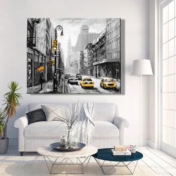 

paint by number art painting by numbers Realism Artwork Scenery City streets Living room decorative hanging pictures
