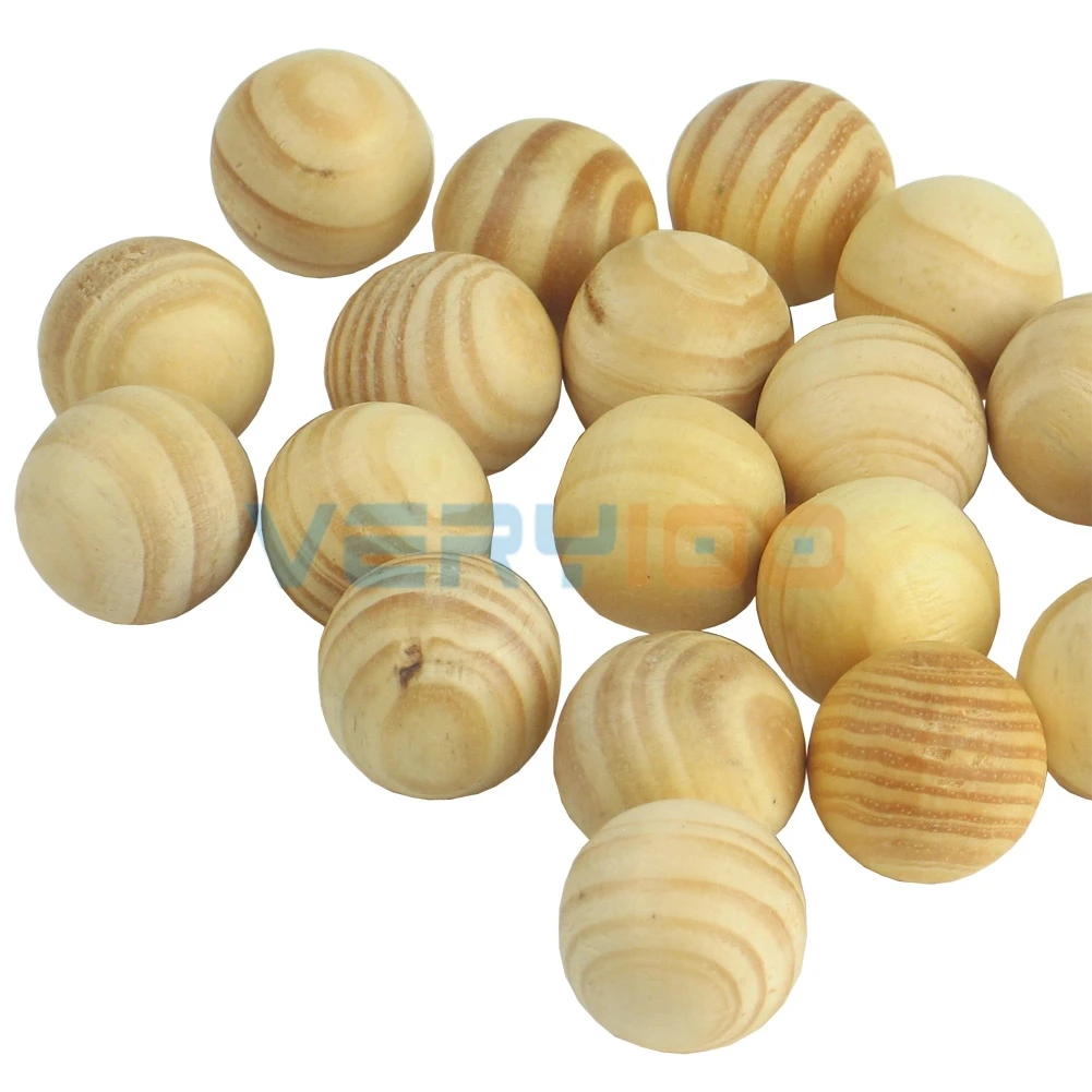 

100pcs Repellent Moth Balls Protection Camphorwood Balls Cedar Wood Cedarwood Chips Bug