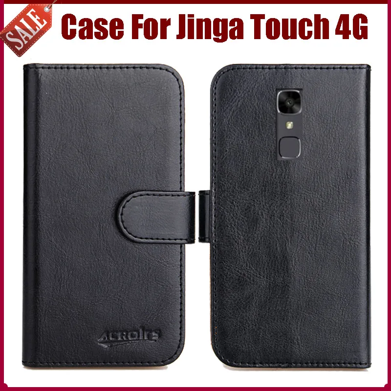 Горячая распродажа! Jinga Touch 4G чехол высокого качества 6 цветов кожаный