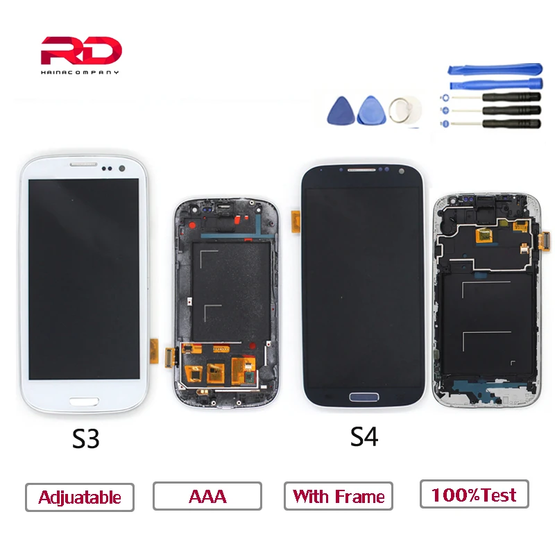 ЖК дисплей I9300 для Samsung Galaxy S3LCD дигитайзер сенсорного экрана Замена SAMSUNG S3