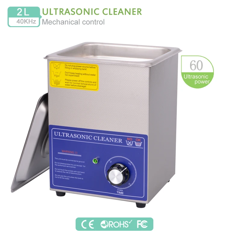 PS 10T 2L Ultrasonic Cleaner 80W 40KHz clean glasses jewely Ornaments