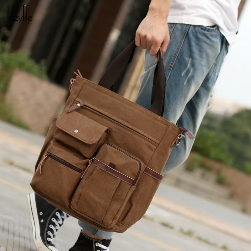 LAZYLIFE High Quality High Capacity Men Briefcase Man Bags Business ...