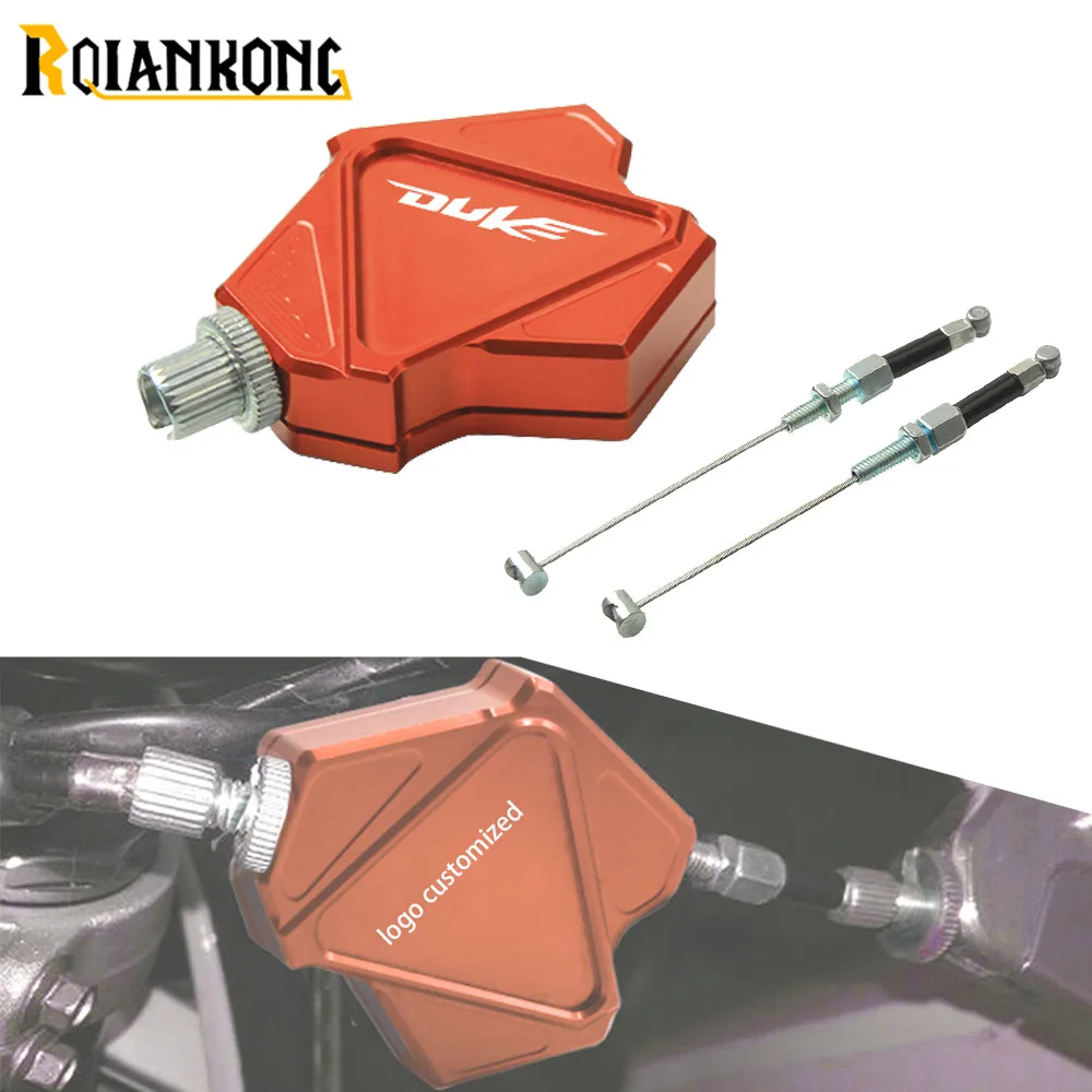 

CNC Aluminum Motorcycle Stunt Clutch Lever Pull Cable System For KTM DUKE 200 390 690 690 SMC/R RC200 390 Motorcycle Accessories