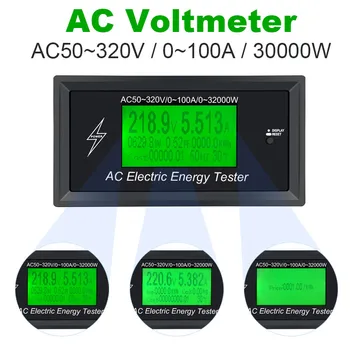 AC50 ~ 320V 100A 3KKW cyfrowy miernik napięcia wskaźnik energii energii woltomierz amperomierz amperomierz prądu Volt wattmeter tester detektor tanie i dobre opinie ATORCH CN (pochodzenie) Elektryczne Rohs Analogowe i cyfrowe 90x54 5x28mm -25~45C AT3010 LCD Digital display The set Wattage display (Watts) is 0W~9999W