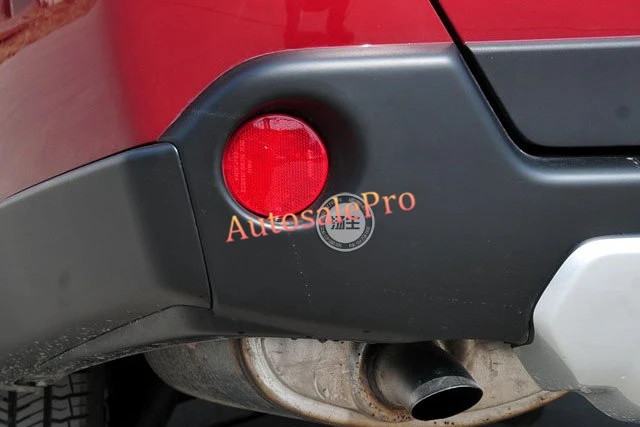АБС-пластик хром задняя противотуманная фара крышка Накладка для Nissan X-Trail t31 t32 08 09