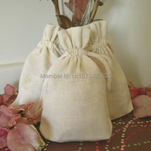 100 шт./лот CBRL из натурального джута/лен сумка для шнурка сумка для косметики/бомбов или натоптыши, различные цвета, размер по индивидуальному заказу