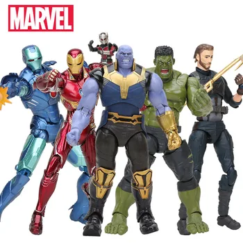 

18cm Marvel Toys Thanos PVC Action Figure the Avengers 3 INFINITY WAR Figure Collectible Model Dolls Toy Moveable Figurine