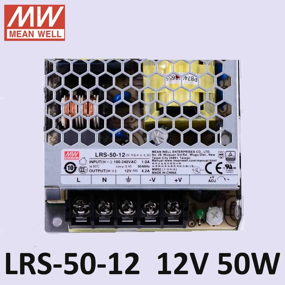 Schaltnetzteil LRS-50-1250W12VTrafo Treiber Mean Well LED Netzteil 