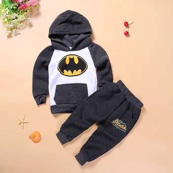 

Kids Clothing Sets for Boys Girls Batman Costume Outfit Suit Boys Tracksuit for Girls Sport Suit Autumn Children Hoody Coat