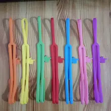 300 шт творческие Обучающие принадлежности Подарки силиконовая Закладка с пальцами случайный