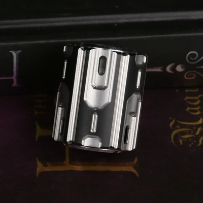Нож из титанового сплава Мини наконечник аксессуары для гироскопов игрушки для взрослых индивидуальная декомпрессия EDC - Цвет: S.S V2.1