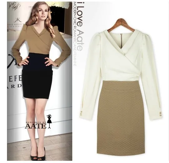 formal office wear one piece