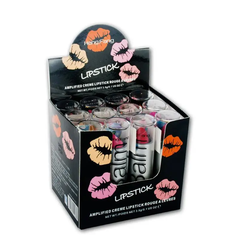 

HOT 12Pcs/Set Lipstick Long Lasting Lip Stick Women's Makeup Beauty Cosmetic Gift