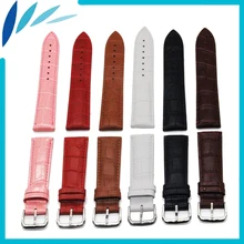 Genuine Leather Watch Band 20mm for Samsung Gear S2 Classic R732 / R735 Stainless Steel Pin Clasp Strap Wrist Loop Belt Bracelet stainless steel bamboo style wrist strap with butterfly clasp watch band for samsung gear s2 classic sm r732 bracelet