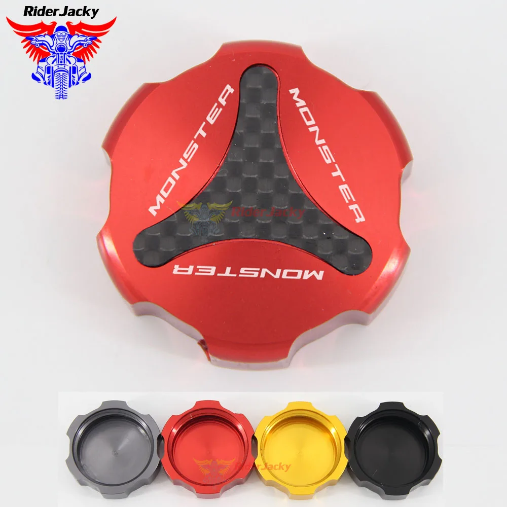 Для DUCATI MONSTER 400/620/659/696/796/797/821/1100/S/EVO/1200/EVO CNC красная задняя крышка резервуара для