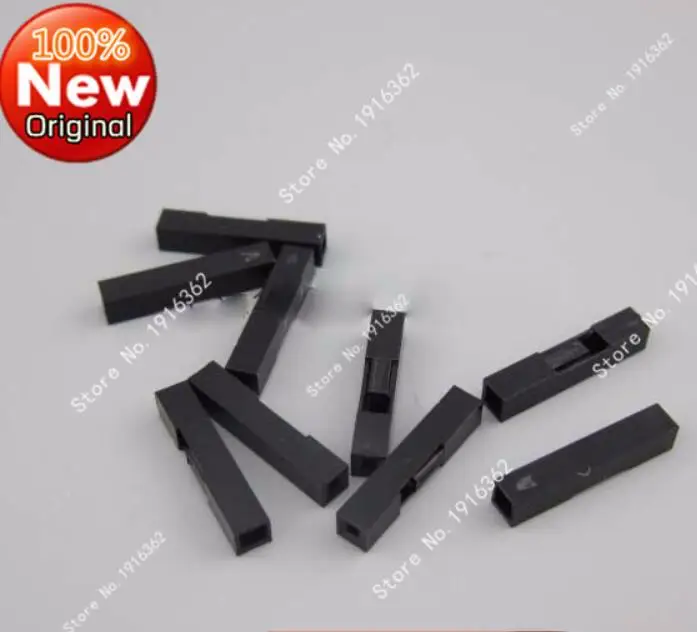 

1000PCS/Lot 1Pin Dupont Shell /plug Dupont jumper Female Wire Cable Housing connector 2.54mm 1P