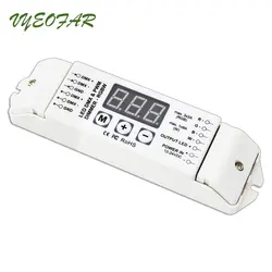 Новый bincolor BC-834 4 канала светодиодный DMX512 декодер DC12V-24V DMX ШИМ 4CH светодиодный декодер светодиодный rgb RGBW газа контроллер светодиодный экран