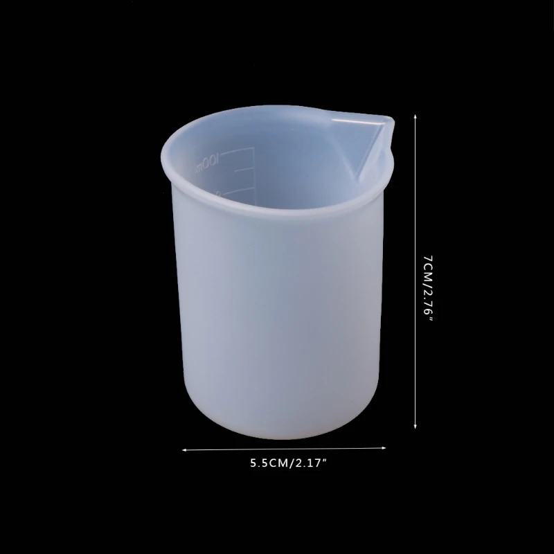 100 мл, мерный стакан силиконовой смолы клей инструменты для изготовления украшений вручную ремесло DIY