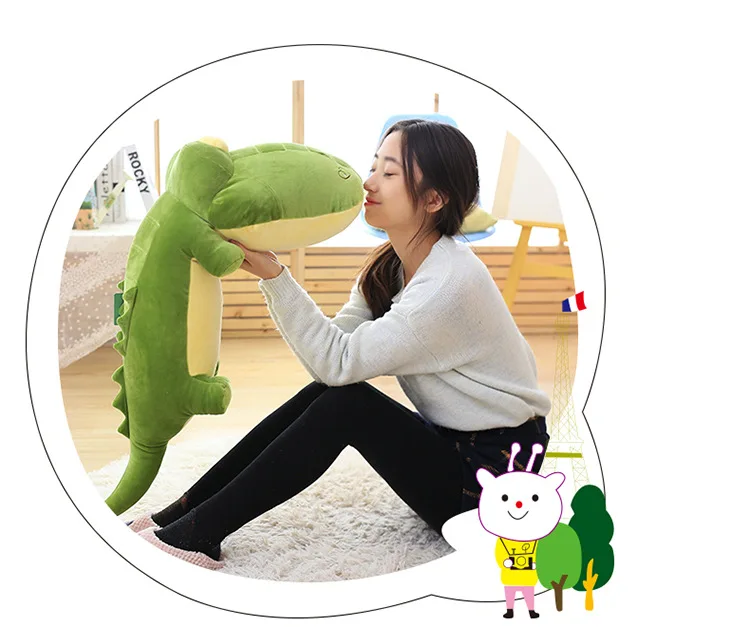 new-plush-crocodile-toy-lovely-green-crocodile-doll-gift-about-110cm