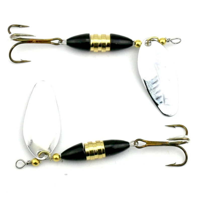 

5 Pcs/Set Hard Lure Fishing Fishing Spoon Lure Metal Jigging Lure Baits Spinner bait carp Fishing Tackle 8.5cm 18g