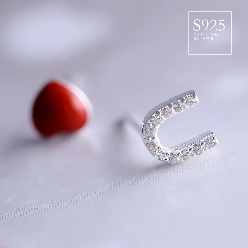 Женские серьги с красным клеем svjewelry модные милые универсальные в Корейском