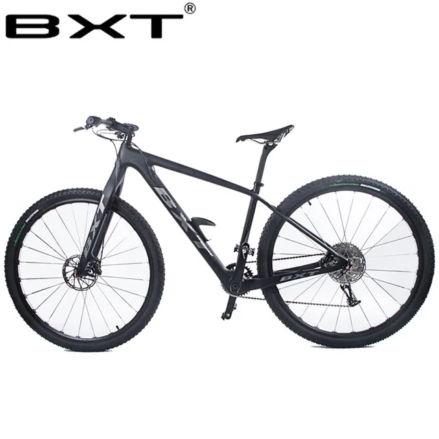 

Carbon MTB Bike Mountain bike 29er Double Disc brake 1*11 speeds carbon bike 29inch Thru Axle Fork Complete Bike Free shipping