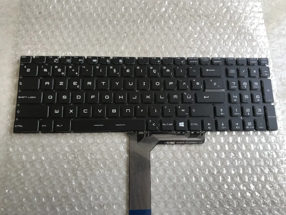 

News keyboard for MSI 7RDX-1487RU WS60 16J9 GL72 GP72 GE62 GE72 GL62 GP60 GS70 GL72M Portuguese/Swiss/Italy/Belgium/CH layout
