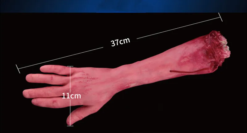 Сломанные пальцы руки ноги крови ужас Хэллоуин украшения отрубленные кровавые конечности рука Новинка мертвые сломанные руки гаджеты LS769