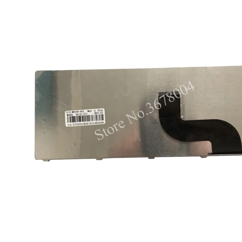 US клавиатура для ноутбука Acer TravelMate V5WC1 P253 P453 E M MG США Черный PK130PI1B04 MP 09G33SU 6981W|keyboard for