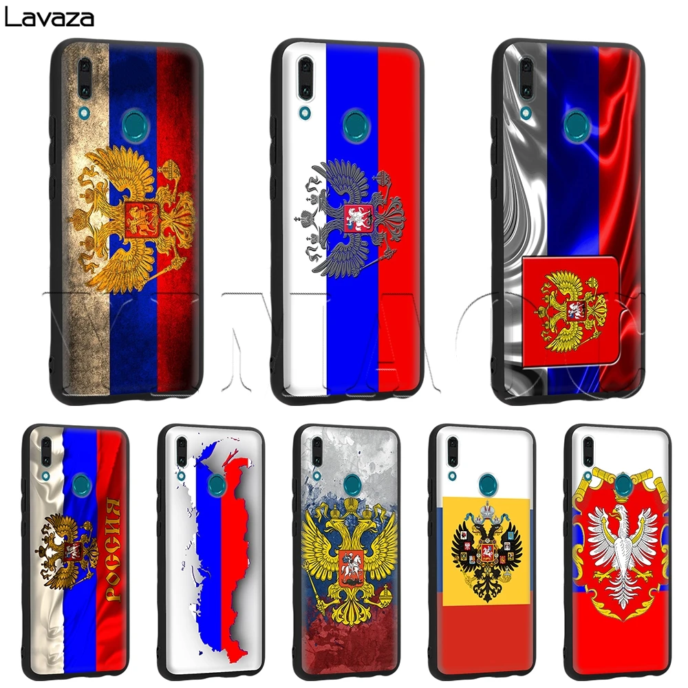 

Lavaza Russia flag Case for Huawei Mate 20 Honor 6a 7a 7c 7x 8C 8x 9 10 Nova 3i 3 Lite Pro Y6 2018 Prime