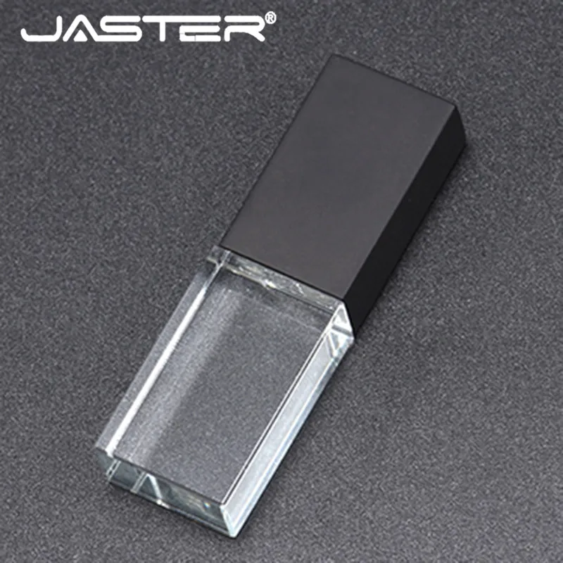 JASTER пользовательский DIY 3D внутренний Стандартный длинный стеклянный USB Стик 2,0 флеш-накопитель