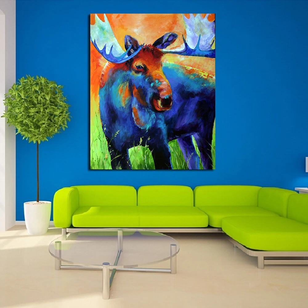 Q689CMoose acrylic-2