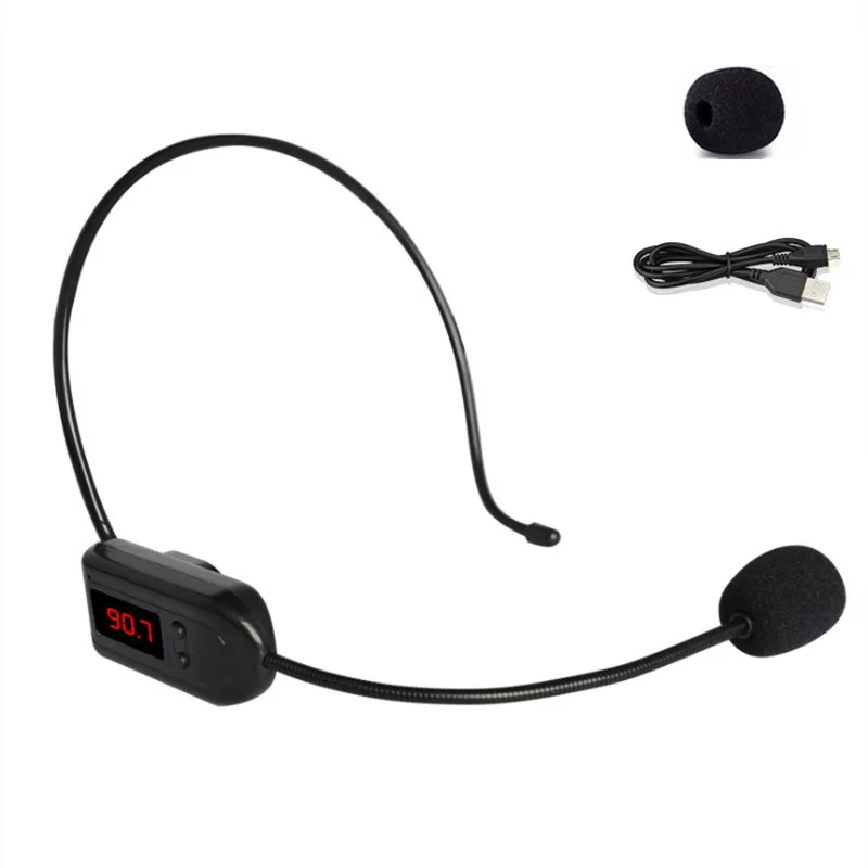 Профессиональная FM беспроводная гарнитура микрофон конденсатор встреча Headwear