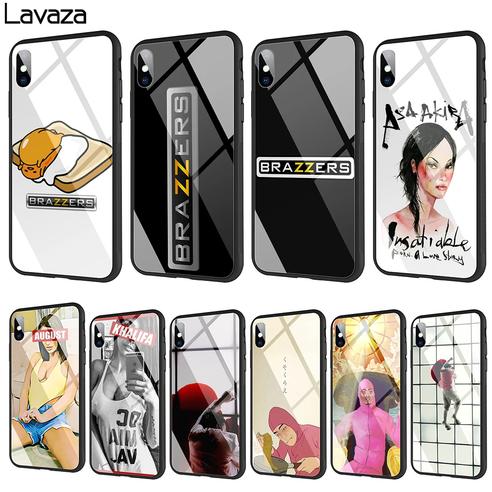 

Lavaza Brazzers Filthy Frank Tempered glass TPU Case for iPhone XS Max XR X 8 7 6 6S Plus 5 5S SE