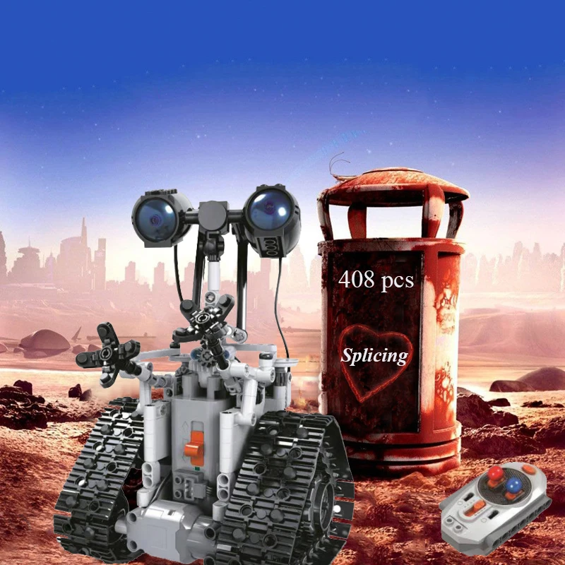 

Technic Brick Idea Robot Splicing Motorized Remote-controlled Action Figures Blocks Creator Toys For Children