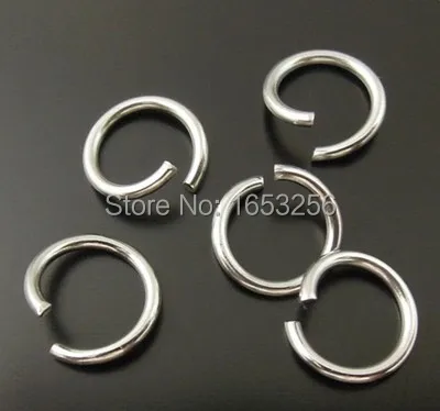 

1*5mm Lot OF 1000pcs Strong 316L Stainless Steel Jump Ring Suit for DIY Necklace